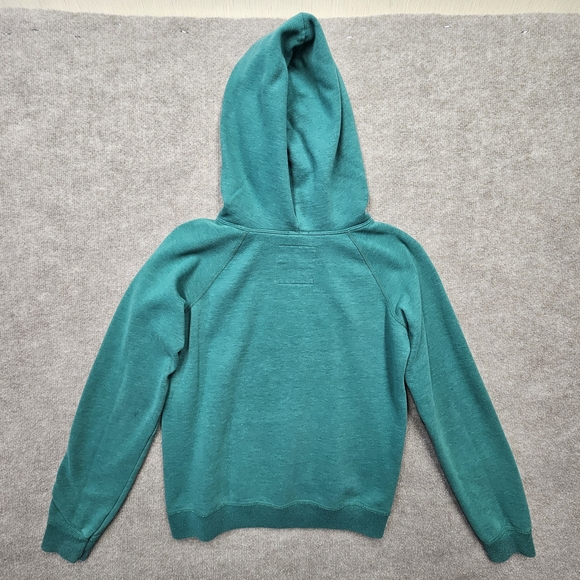 American Eagle Outfitters Green Hoodie M Pullover Logo Graphic Sweatshirt 2009 - Picture 6 of 9